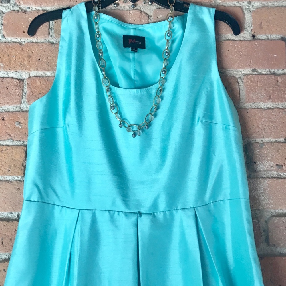 Agua colored Formal Dress - Picture 3 of 6